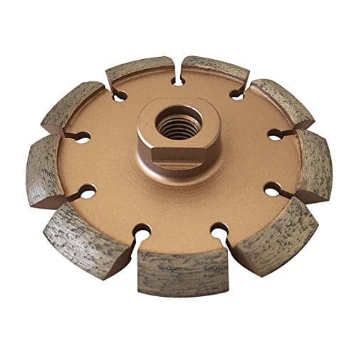 4" Crack Chaser Blade for Cured Concrete, Asphalt Repair or Joint Widen, 0.375" Width, 5/8"-11 Arbor