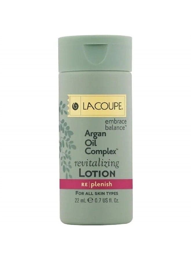LA Coupe Lotion Argan oil complex revitalizing lotion - Set of 18 - 0.75 Oz each - total 13.5 Oz