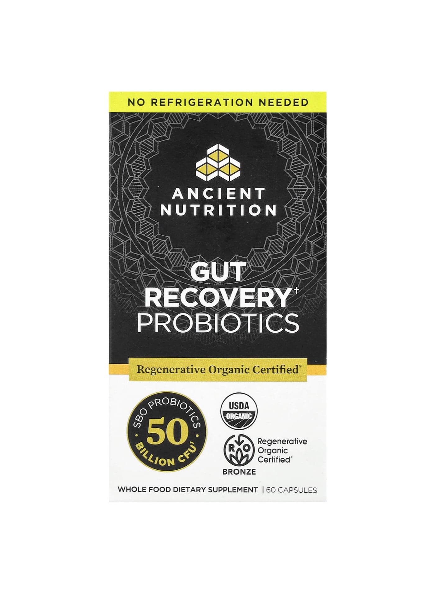 Gut Recovery Probiotics, 60 Capsules