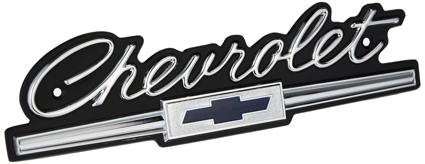 KNS Accessories KC4528 Standard Front Grill Emblem for Impala Bel Air Biscayne Caprice 1966 Chevrolet Blue