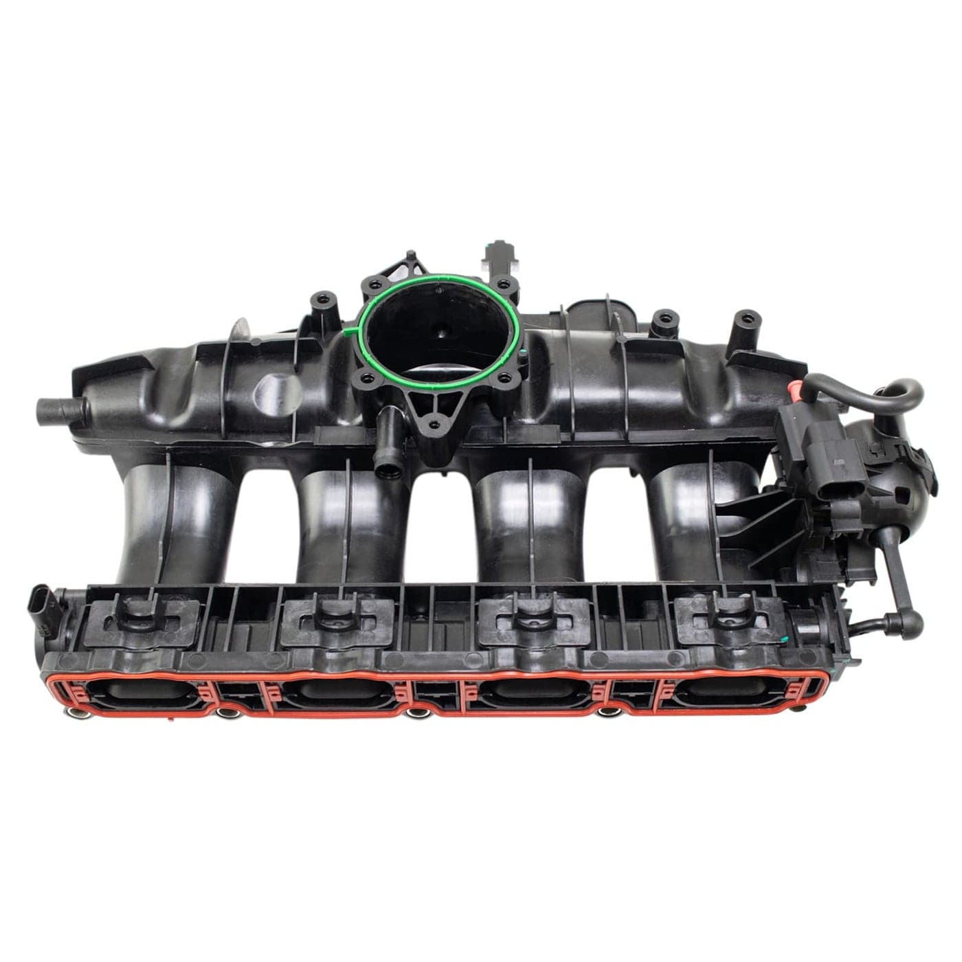 TRQ Intake Manifold with Sensor Solenoid Compatible with Volkswagen VW Audi 20L Turbo TSI