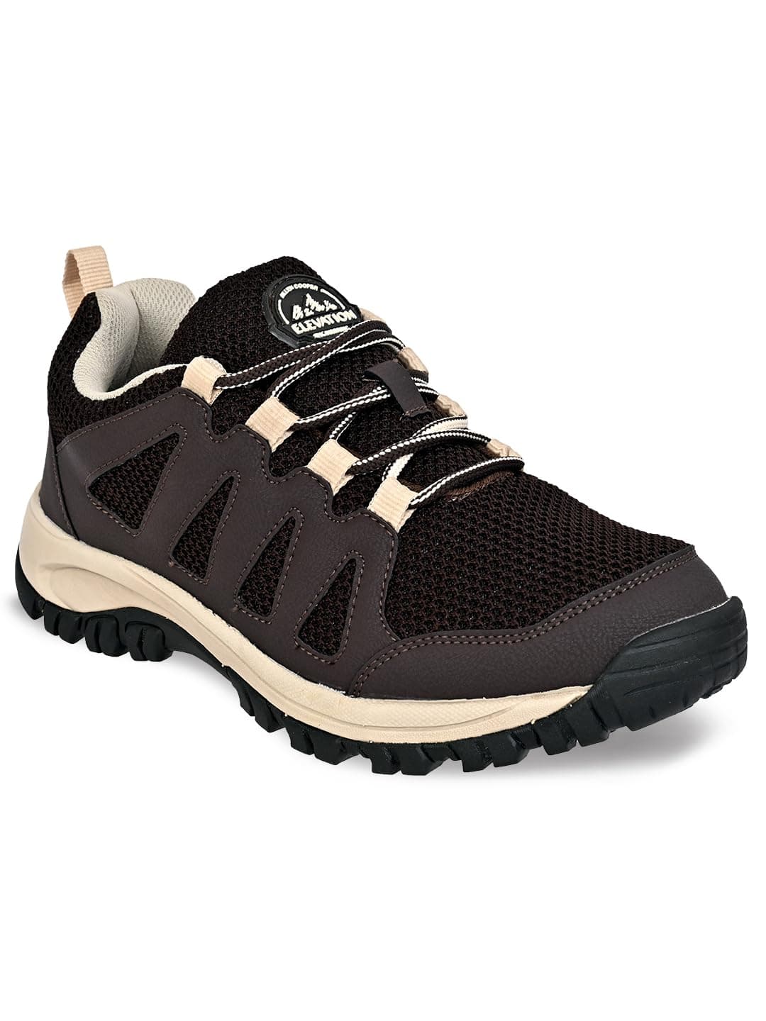 Allen Cooper Sports Shoes for Men (04BB-8) Beige-Brown