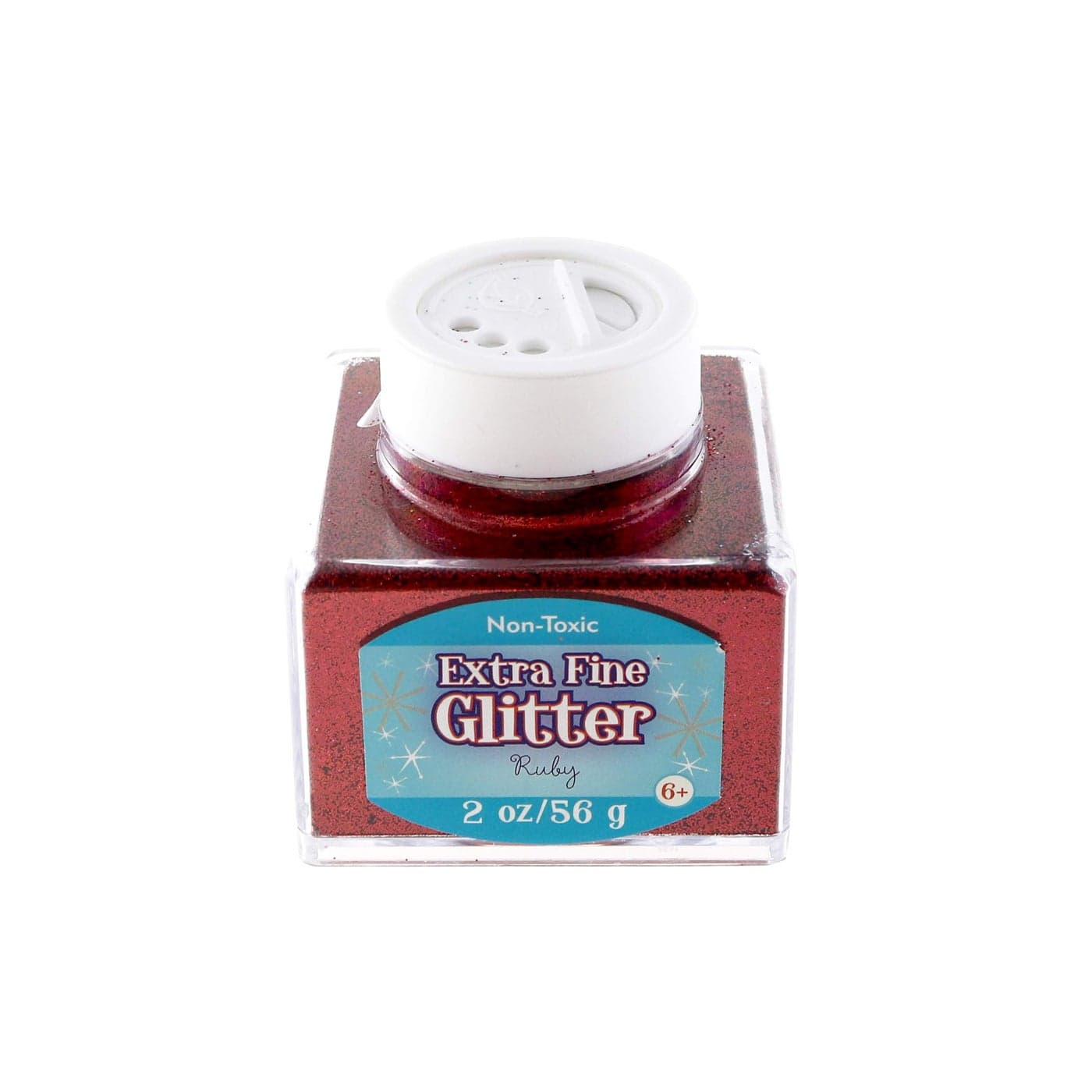 Extra Fine Glitter 2oz Ruby