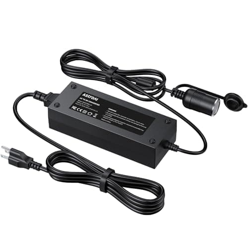 AstroAI AC to DC Converter 10A120W778FT110V to12V Converter Car Cigarette Lighter Adapter ACDC Power Supply Adapter Transformer for Inflator Car Refrigerator and Other Car Devices