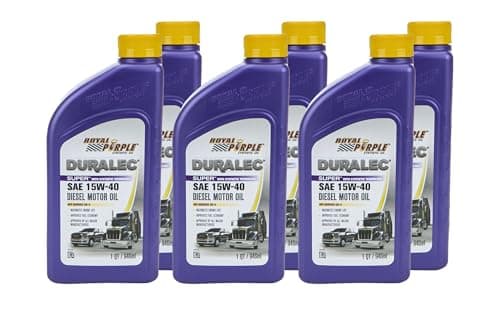 Royal Purple 061546PK APILicensed Heavy Duty CJ4 SAE 15W40 High Performance Synthetic Motor Oil 1 Quart Case of 6