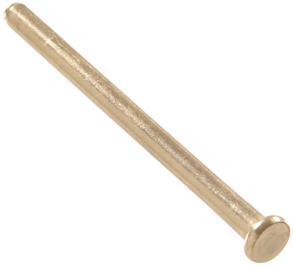 The Hillman Group 852781 4 Residential Door Hinge Pin Only Satin Brass Finish 2Pack