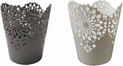Bekner Makeup Brushes Pen Pencil Organizer Cup Holder Set of 2 Storage Basket Pack of 2