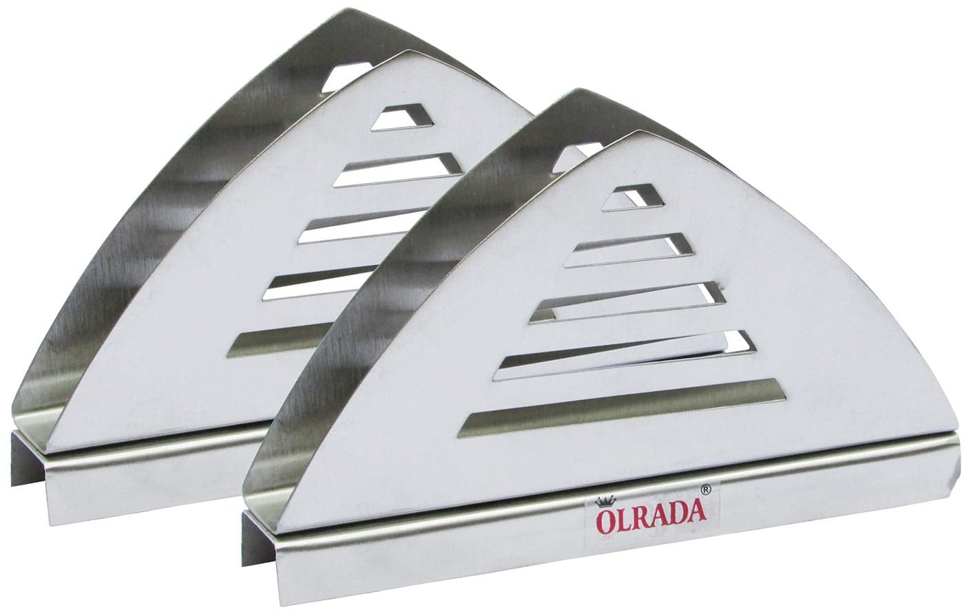 OLRADA Stainless Steel 2Pcs Napkin and Tissue Paper Holder