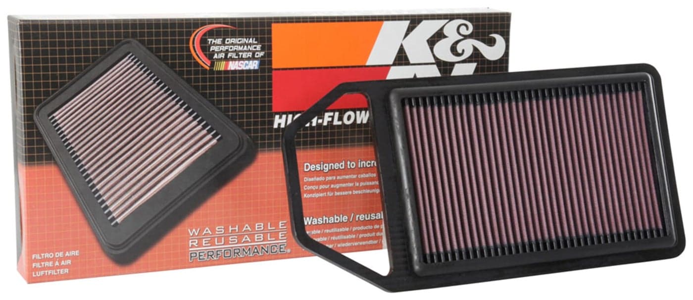 K&N Engine Air Filter: Increase Power & Towing, Washable, Premium, Replacement Air Filter: Compatible with 2015-2018 MARUTI SUZUKI (Baleno), 33-3114