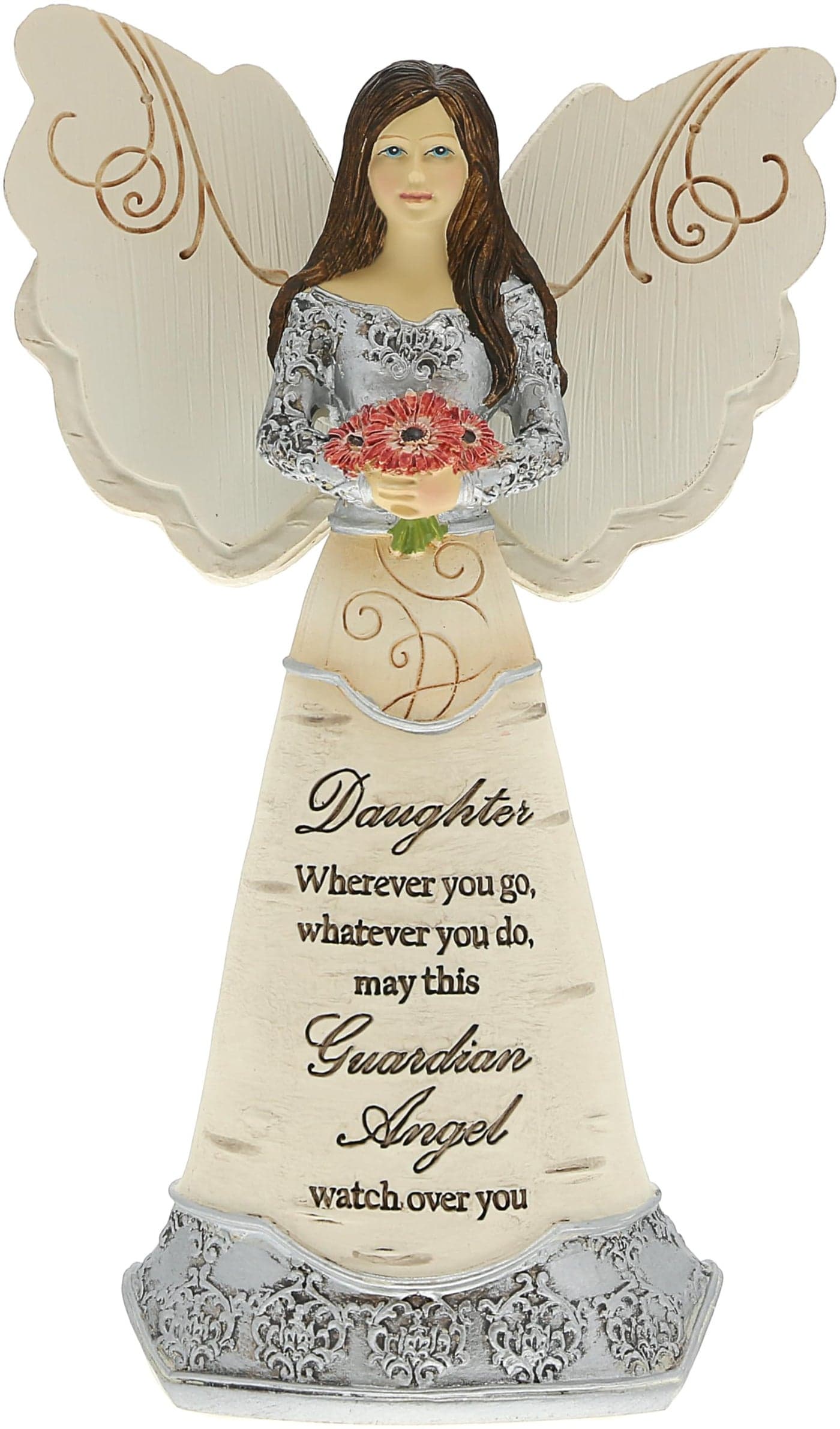Pavilion Gift Company Elements Daughter Guardian Angel Figurine 6 Red