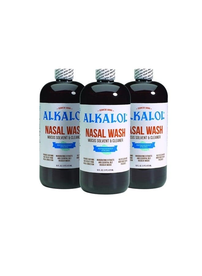 Solution Original Nasal Wash, 3 Count -16 fl oz, 16 fl oz (pack of 3)