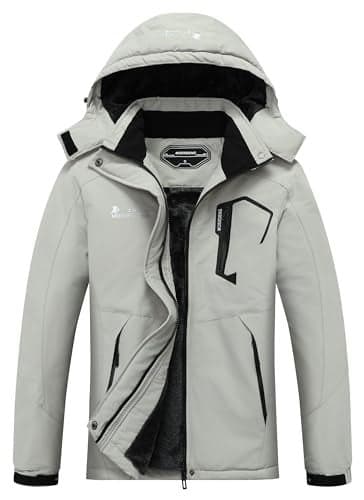 MOERDENG Women's Waterproof Ski Jacket Warm Winter Snow Coat Mountain Windbreaker Hooded Raincoat Jacket