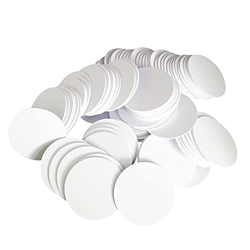 100pcsNFC Tags NTAG 215 Coin Cards504 Bytes MemoryNFC chip NFC 215 tag rewritableFully Compatible with TagMo Amiibo and All NFC Enabled Mobile Phones Devices25mm1 inch