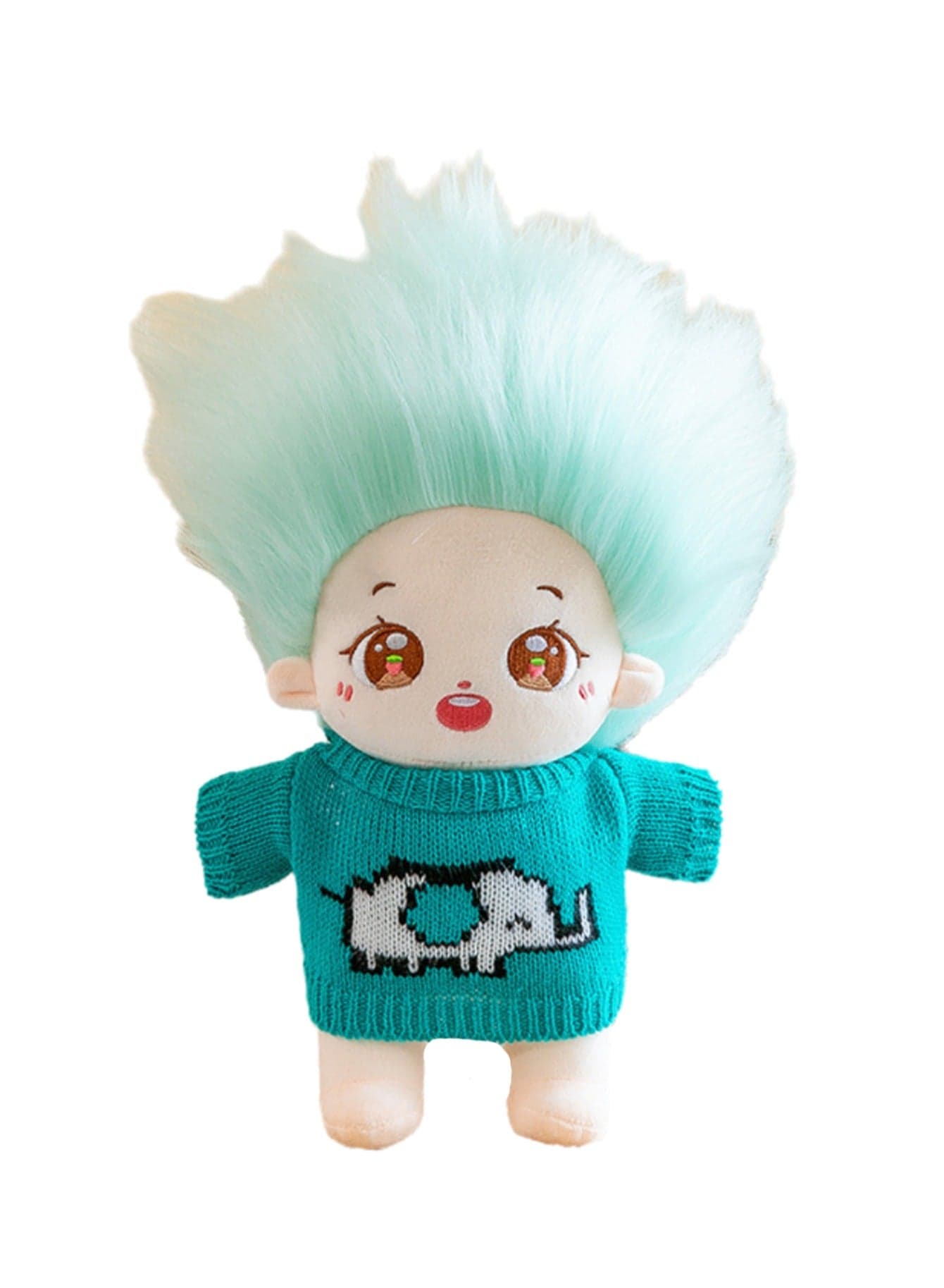 30 CM Cartoon Cute Sweater Little Girl Plush Toy Soft Stuffed Doll For Girls And Boys All Ages Gift (Style E)