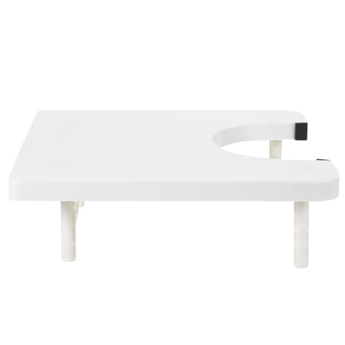 SHINEOFI Brother Sewing Machine Extension Table, Plastic Lengthening Plate for Home Use, DIY Sewing Board to Expand Work Area, Easy Install Accessory for Large Projects
