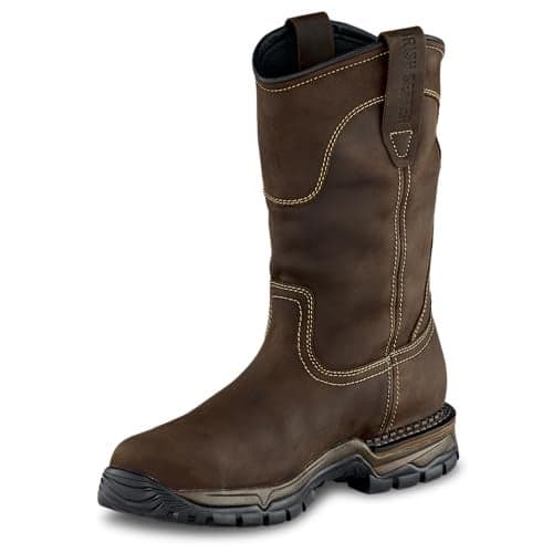 Irish Setter, Two Harbors, Men’s, 11", Waterproof, Steel Safety Toe, Work Boot, Brown, 10.5 D (Medium)