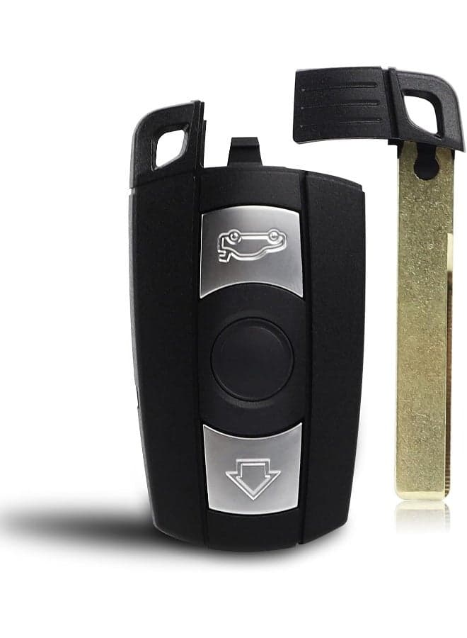 FLYPIG Remote Key Fob for BMW 3 5 6 Series 328i 335i 525i 528i 530i 2007 2008 2009 2010 2011 KR55WK49123 KR55WK49127 315MHz