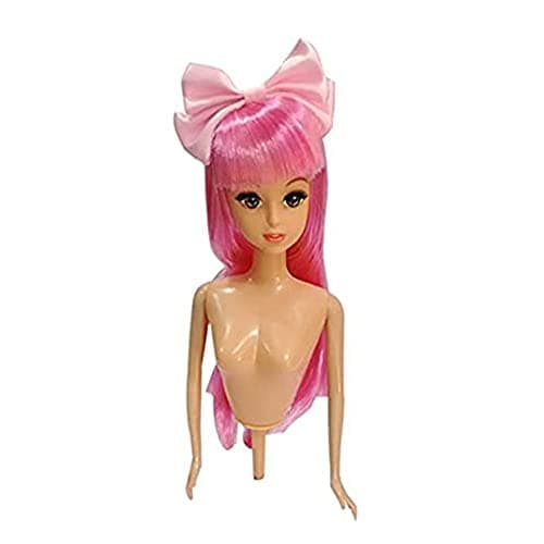 Kosh Cute Plastic Doll Topper for Cake, Cake Topper for Decorating Doll Cakes, Princess Cakes or Barbie Themed Cakes.Multi Design (Pack of 1)