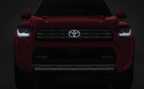 Toyota 4Runner Illuminated Front Emblem Dark Chrome UVResistant 2025 Models PT41389250