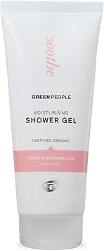 Green People Moisturising Shower Gel 200 ml Natural and Organic Citrus Body Wash Moisturising Shower Wash SLS Free and Scented with Organic Neroli and Mandarin