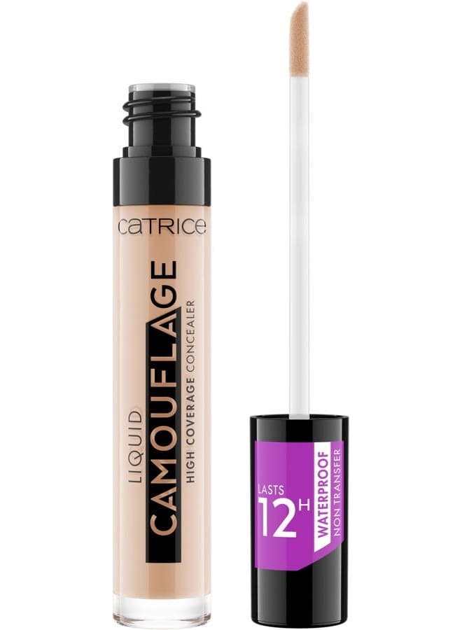 Liquid Camouflage Concealer (005 Light Natural) - Ultra Long Lasting Concealer for Optimal Coverage