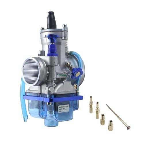 Adsspro Universal Motorcycle PWK 28mm Carburetor Carb Replacement For 75CC 80CC 90CC 110CC 125CC Pit Dirt Bike ATV Motorbike Motocross On/Off Road Quad Scooter