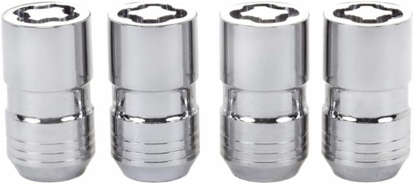 KarParts360 McGard Wheel Lock Nut Set for Jeep Grand-Cherokee 2011-2021 - 4 Pack - Chrome