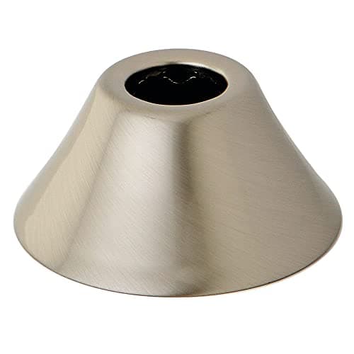 Kingston Brass FLBELL11168 Americana 11/16-Inch OD Bell Flange, 2-3/8-Inch, Brushed Nickel