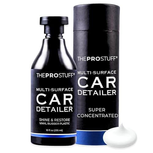 The Pro Stuff® Multi-Surface Dashboard Polish & Conditioner | Car & Bike Interior Detailer | Plastic, Vinyl, Leather & Rubber Restorer | UV Protection, High Shine, No-Residue | 295ml