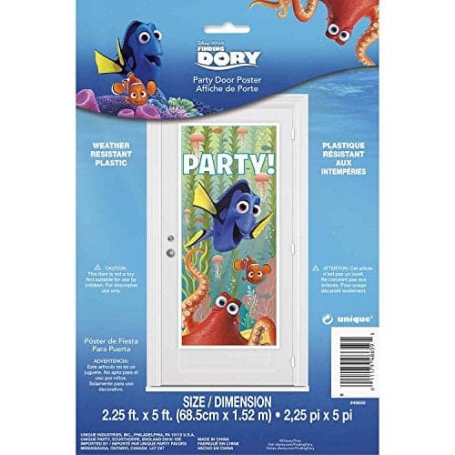 Unique Disney Finding Dory Plastic Door Poster 60 x 27 1 Pc