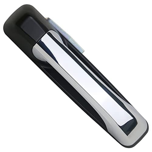 APPERFiT Exterior Door Handle Chrome Black for FrontRear Passenger Door Panel Compatible with 20092025 Dodge RAM 1500 2500 3500 4500 5500 Truck Door Parts Replaces 1GH261XRAG