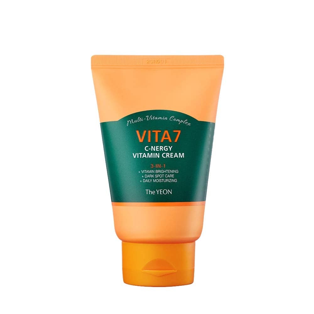 Korean skin care TheYEON Vita7 CNergy Vitamin Cream 100ml 338 floz Brightening Skincare Soothing Moisturizing