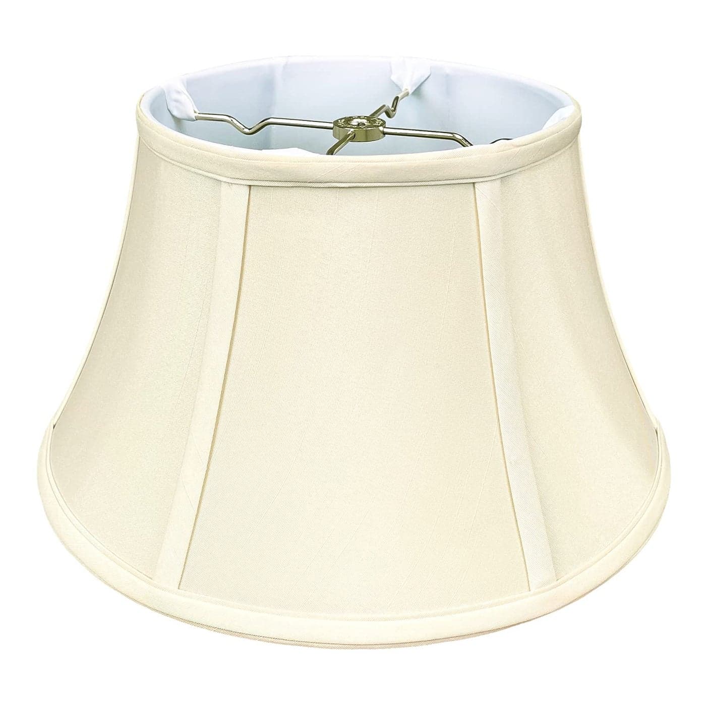 Royal Designs Shallow Drum Bell Billiotte Wall Lamp Shade Eggshell 8 x 125 x 76