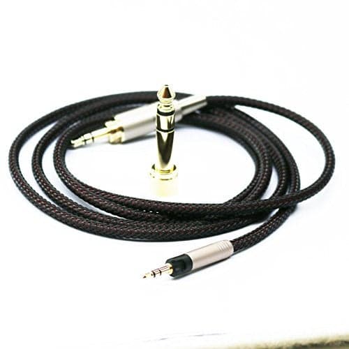 NEW NEOMUSICIA 1.2m 3.9ft Replacement Audio Upgrade Cable for Sennheiser HD6 Mix HD7 HD8 DJ Headphones
