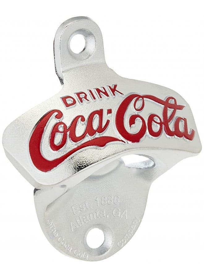 TableCraft Coca-Cola Wall Mount Bottle Opener Small