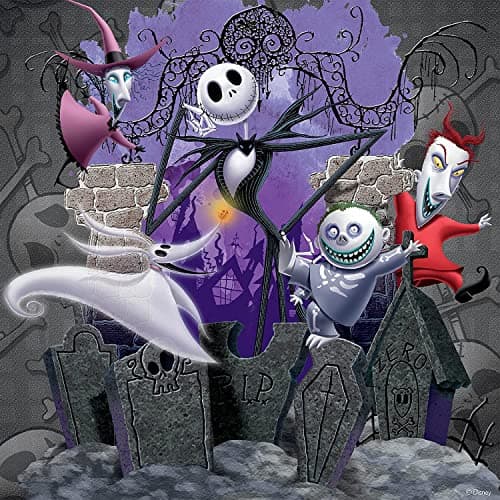 Ceaco Disney Nightmare Before Christmas Nightmare Antics Oversized 300 Piece Jigsaw Puzzle