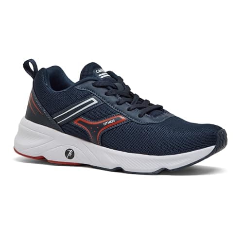 Campus Men's Hurricane Navy/RED Running Shoes - 6UK/India 6G-842