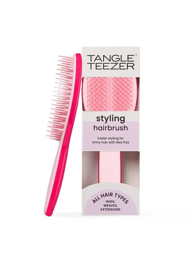 Tangle Teezer The Ultimate Styler Hair Styling Brush for Dry Styling, Maintains, Blends & Adds Volume, Texture & Shine, Sweet Pink