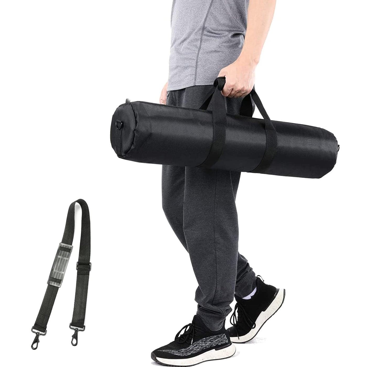SUPON 25in/65cm Tripod Carrying Case, Heavy Duty Nylon Bag with Shoulder Strap, Padded for Light Stand, Tripods, Monopods, Umbrellas, Softboxes, Boom Stand, Speaker Stands, Mic Stands