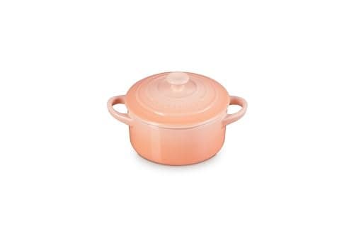 Le Creuset Stoneware Mini Round Cocotte 8oz Peche