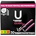 U by Kotex Click Multipack Tampons Compact RegularSuperSuper Plus Absorbency Unscented 180 Count 6 Packs of 30 Packaging May Vary