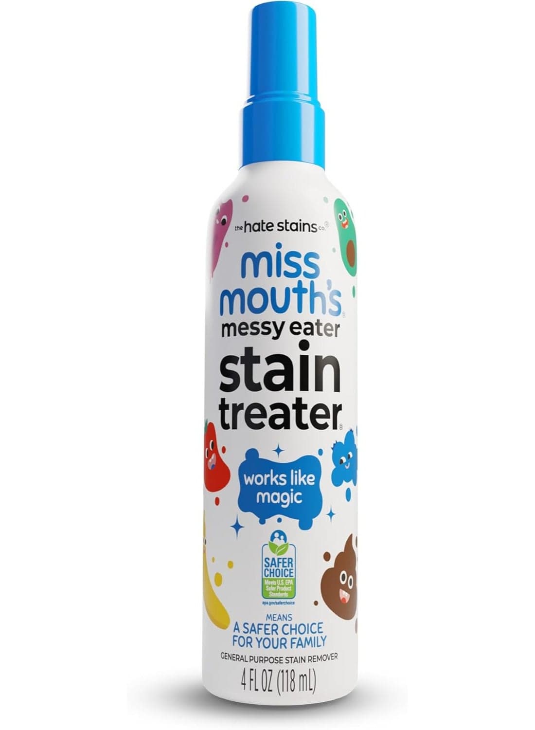 Quick Action Fabric Spot Treatment Spray 118ml Safe Choice Certified Formula Designed To Remove Food And Beverage Stains While Helping Maintain Fabric Appearance