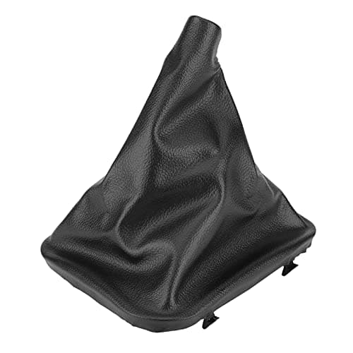 Klanata Shifter Boot Cover Fit for E34 E36 Z3, Leather Manual Auto Gear Shift Knob Cover Dust Shift Boot Cover, Left Hand Driver Car Gear Stick Shift Knob Gaiter Boot Cover