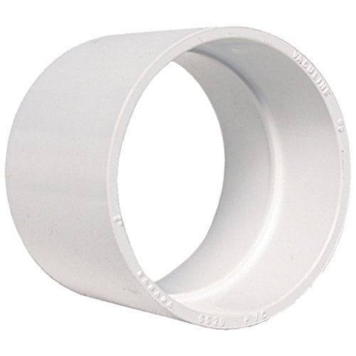 Straight 2" PVC Coupling, 5 Pack