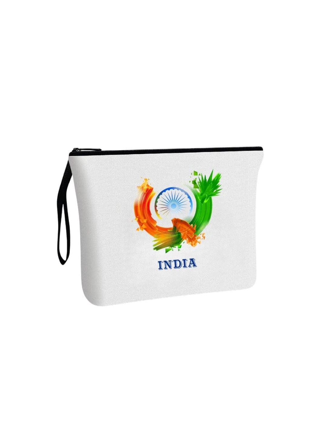 India Republic Day Cosmetic Bag-Eco-Friendly Reusable Makeup Organizer-Perfect For Travel,Daily Use And Survivors-Ideal For Celebrating India Republic Day In Style