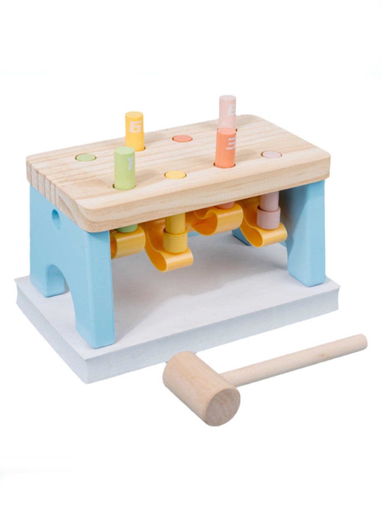 Kindergarten Early Education Exercise Smart Hammering Platform Pile Driving Platform Pile Driving Platform Children's Intelligence Educational Toys