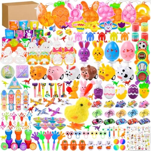 XIMISHOP 210PCS Halloween Party Favors Assortment Bulk, Halloween Toys for Kid Girls Boys Halloween Goodies Party Bags fillers Prizes for Trick or Treat Classroom Rewards Halloween Party Games Toys