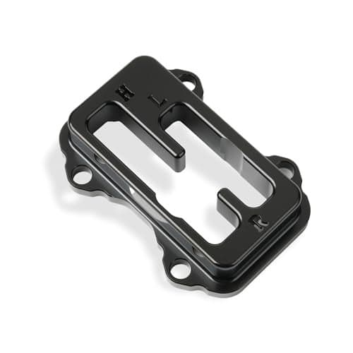 Jetuplusllc Shifter Gate for Kawasaki KRX 1000KRX 10004 Black Anodized Shift Gate 6061 T6 Aluminum