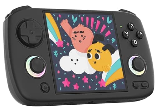 Anbernic RG CubeXX Retro Handheld Game Console 395 Inch IPS Screen Linux System Builtin 64G TF Card 5056 Games Support TV Output 5G WiFi Bluetooth 42Black