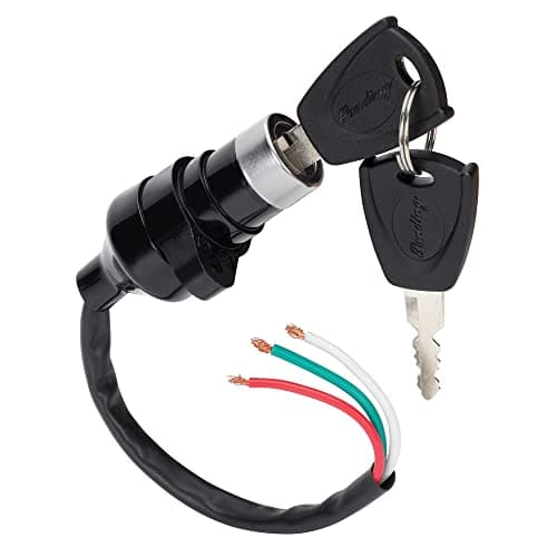 3 Wire Ignition Switch Key Replacement for 50cc 70cc 90cc 110cc 150cc 200cc 250cc ATV Dirt Bike Electrical Scooters DIY